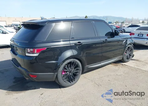 2016 Land Rover Range Rover Sport 5.0L V8 Supercharged/5.0L V8 Supercharged Dynamic z USA, uszkodzony, nr VIN SALWR2EF2GA556851